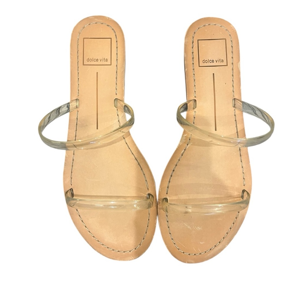 Dolce Vita Clear Strap Sandals - Picture 2 of 6